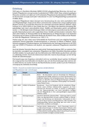 Vorschauseite 5: Pflegewissenschaft 2-2026. Gesamtausgabe