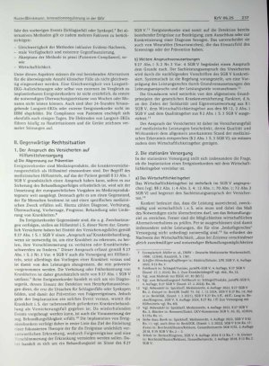 Vorschauseite 3: Probleme der Innovationsregulierung in der GKV am Beispiel der Versorgung mit implantierbaren Ereignisrekordern - Teil 1*