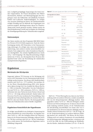 Vorschauseite 3: Fiebermanagement durch Eltern: Eine quantitative Querschnittsstudie