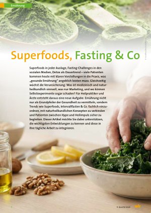Vorschauseite 1: Superfoods, Fasting & Co