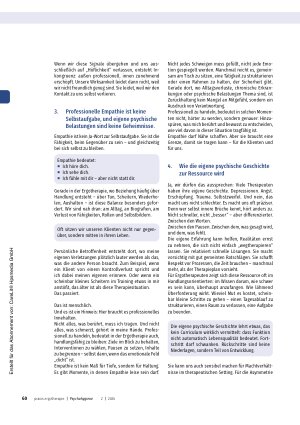 Vorschauseite 3: Berührt, aber nicht verschlungen: Willkommen in der ergotherapeutischen Realität!