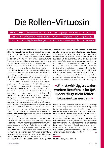Vorschauseite 2: Die Rollen-Virtuosin