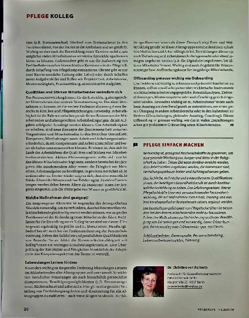 Vorschauseite 3: Innovationen und Erfahrungen verknüpfen