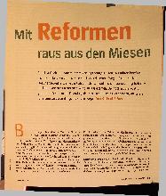 Vorschauseite 2: Mit Reformen raus aus den Miesen