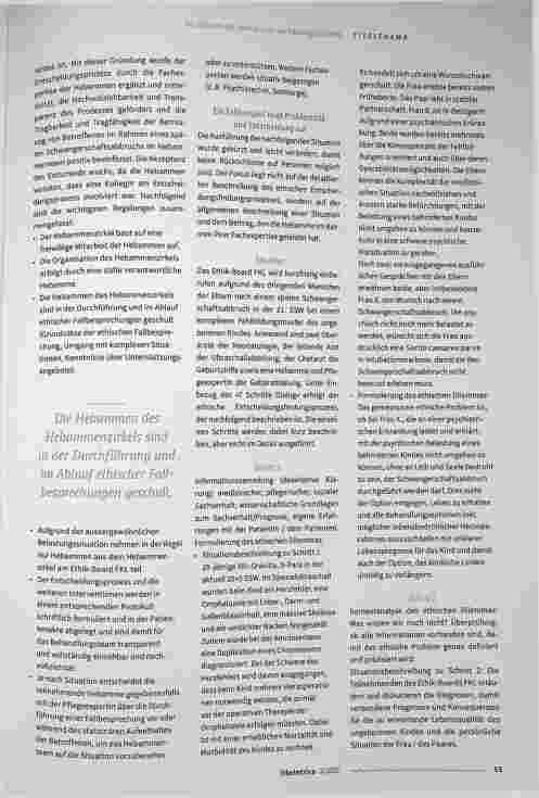 Vorschauseite 4: Das Dilemma des Spätabbruchs von Schwangerschaften