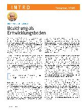 Vorschauseite 1: Beziehung als Entwicklungsgrundlage