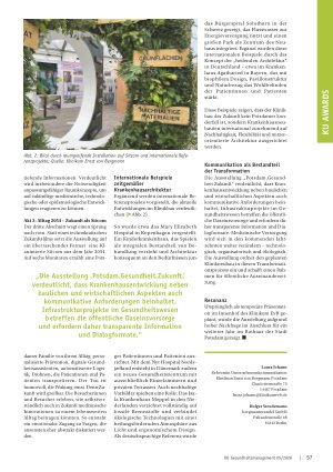 Vorschauseite 3: Potsdam. Gesundheit. Zukunft. Multimediale Ausstellung des Potsdamer Klinikum Ernst von Bergmann
