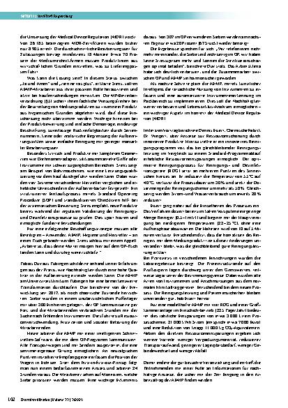 Vorschauseite 3: Zukunftstrends in der AEMP „Nachhaltigkeit und hohe Qualität in der Aufbereitung verbinden“ Steri-Treff Regensburg, 5. April 2025