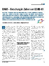 Vorschauseite 1: DANK – Forschung in Zeiten von COVID-19