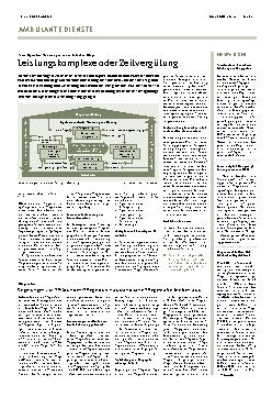 Vorschauseite 1: Leistungskomplexe oder Zeitvergütung