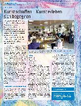 Vorschauseite 1: Kunst schaffen – Kunst erleben – sich begegnen