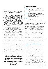 Vorschauseite 2: Wieder ins Plus kommen.
