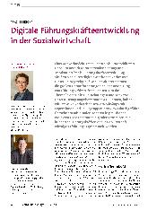 Vorschauseite 1: Digitale Führungskräfteentwicklung in der Sozialwirtschaft