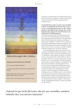 Vorschauseite 5: Wir brauchen einen lebendigen Zeitbegriff!