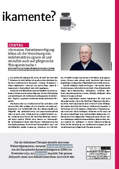 Vorschauseite 2: Alzheimer-Medikamente?