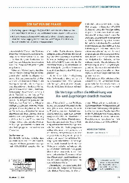 Vorschauseite 2: Anbietergestützte WGs und Wohngruppenzuschlag