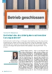 Vorschauseite 1: Betriebsrisiko des Arbeitgebers während der Coronapandemie?