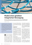 Vorschauseite 1: Modell einer gelebten integrierten Versorgung: Die Gesundheitsnetze prospital/proGesund der KNAPPSCHAFT