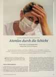 Vorschauseite 1: Atemlos durch die Schicht: Erfahrungen von Altenpflegekräften während der COVID-19-Pandemie
