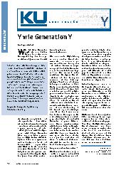 Vorschauseite 1: Y wie Generation Y