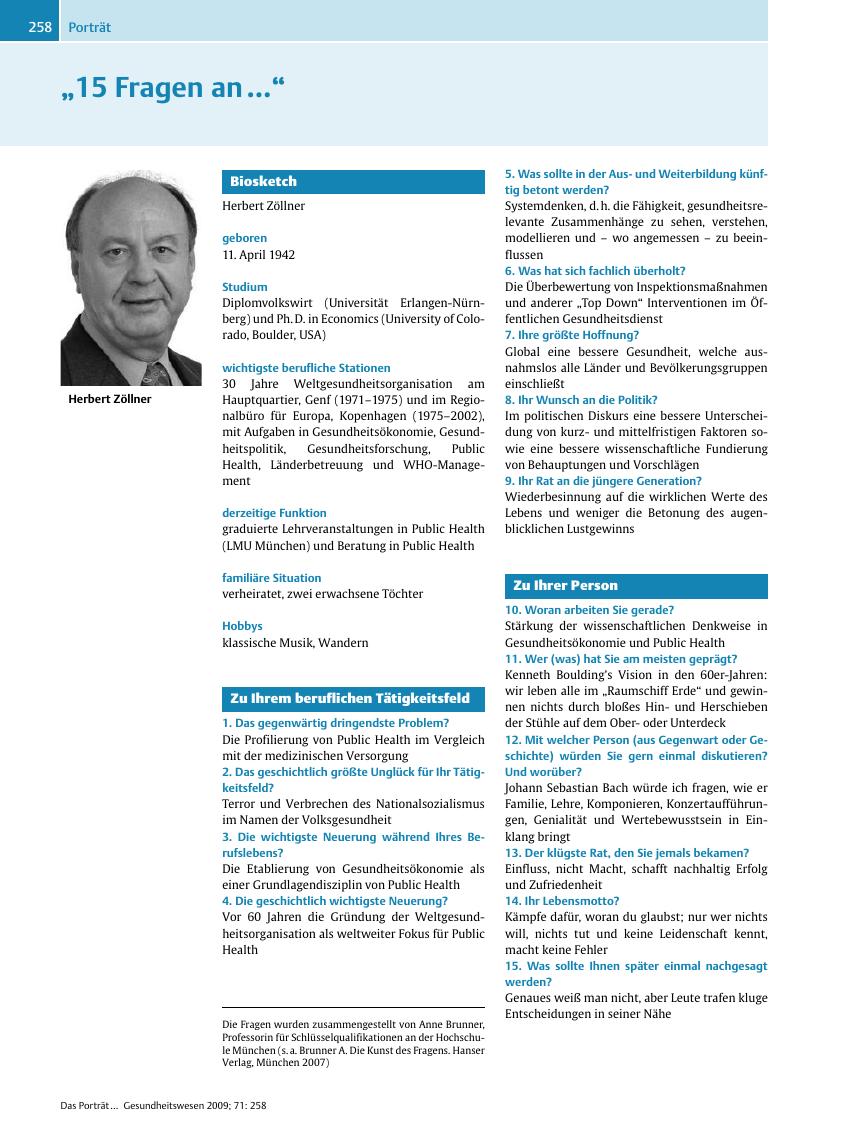 Vorschauseite 1: ?15 Fragen an???
