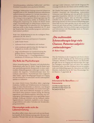 Vorschauseite 6: Synaptisches Störfeuer Rolle eines ganzheitlichen Ansatzes bei Fibromyalgie