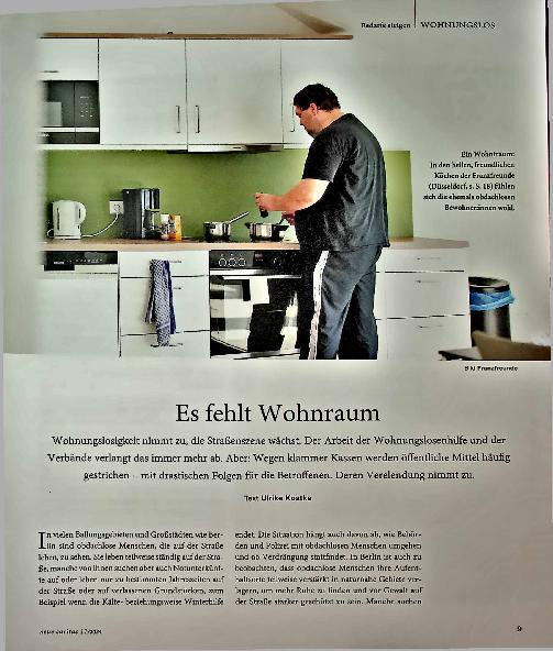Vorschauseite 1: Es fehlt Wohnraum.