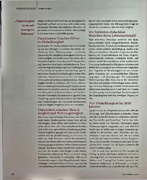 Vorschauseite 2: Es fehlt Wohnraum.