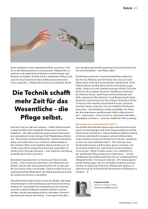Vorschauseite 2: Pflege trifft auf KI – Drei Einblicke in die Praxis