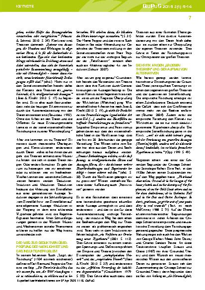 Vorschauseite 2: Theorien mittlerer Reichweite aus Daten gewinnen Überlegungen zur Nutzung der Grounded Theory zur Theoriebildung mittlerer Reichweite