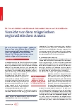 Vorschauseite 1: Die Übersterblichkeit in den Heimen der lateinischen Schweiz aus Sicht der Medien. Vorsicht vor dem trügerischen regionalistischen Ansatz.