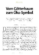 Vorschauseite 2: Vom Götterbaum zum Öko-Symbol