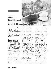 Vorschauseite 1: Apfelessig Multitalent in der Hausapotheke