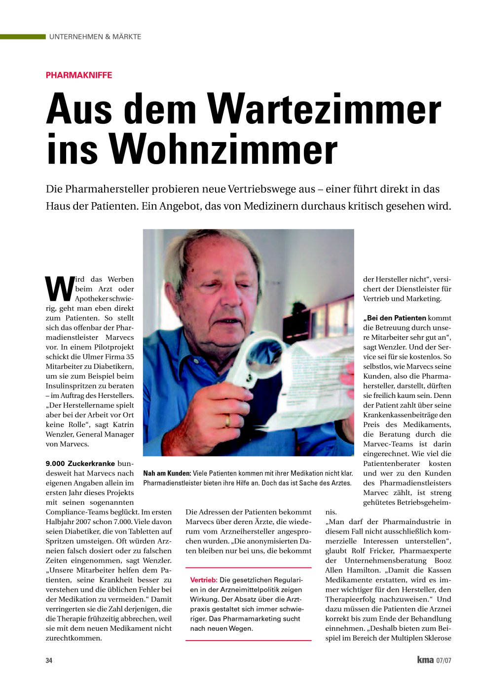 Vorschauseite 1: Aus dem Wartezimmer ins Wohnzimmer