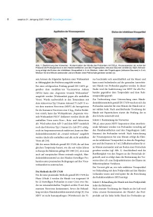 Vorschauseite 2: Die neue EN 17430: Überprüfung von Händedesinfektionsmitteln auf Virus-Wirksamkeit an der kontaminierten Hand