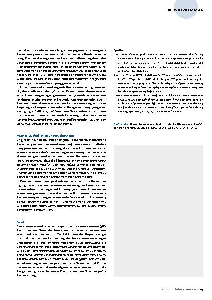 Vorschauseite 2: Richtlinie überarbeitet, Chance vertan.