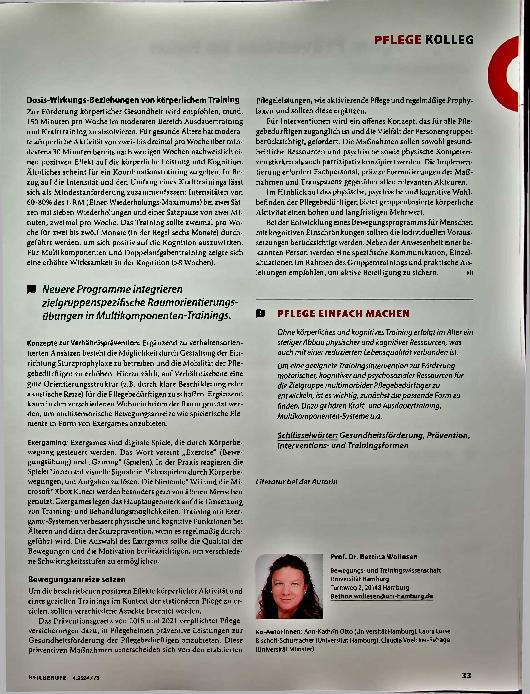 Vorschauseite 4: Fitness im Heim trainieren