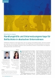Vorschauseite 1: Handlungshilfe und Unterweisungsvorlage für Geflüchtete in deutschen Unternehmen