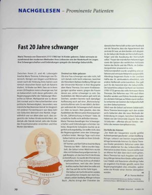 Vorschauseite 1: Fast 20 Jahre schwanger
