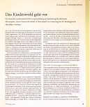 Vorschauseite 1: Das Kindeswohl geht vor.