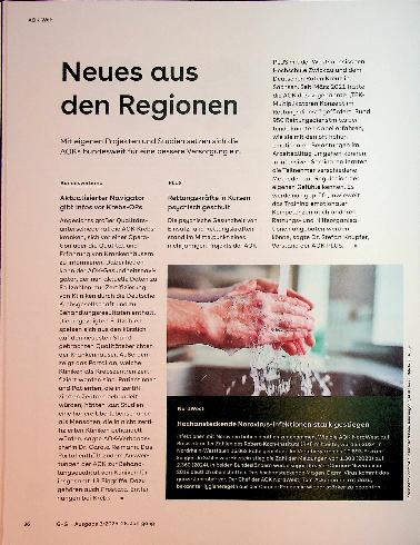 Vorschauseite 1: Neues aus den Regionen