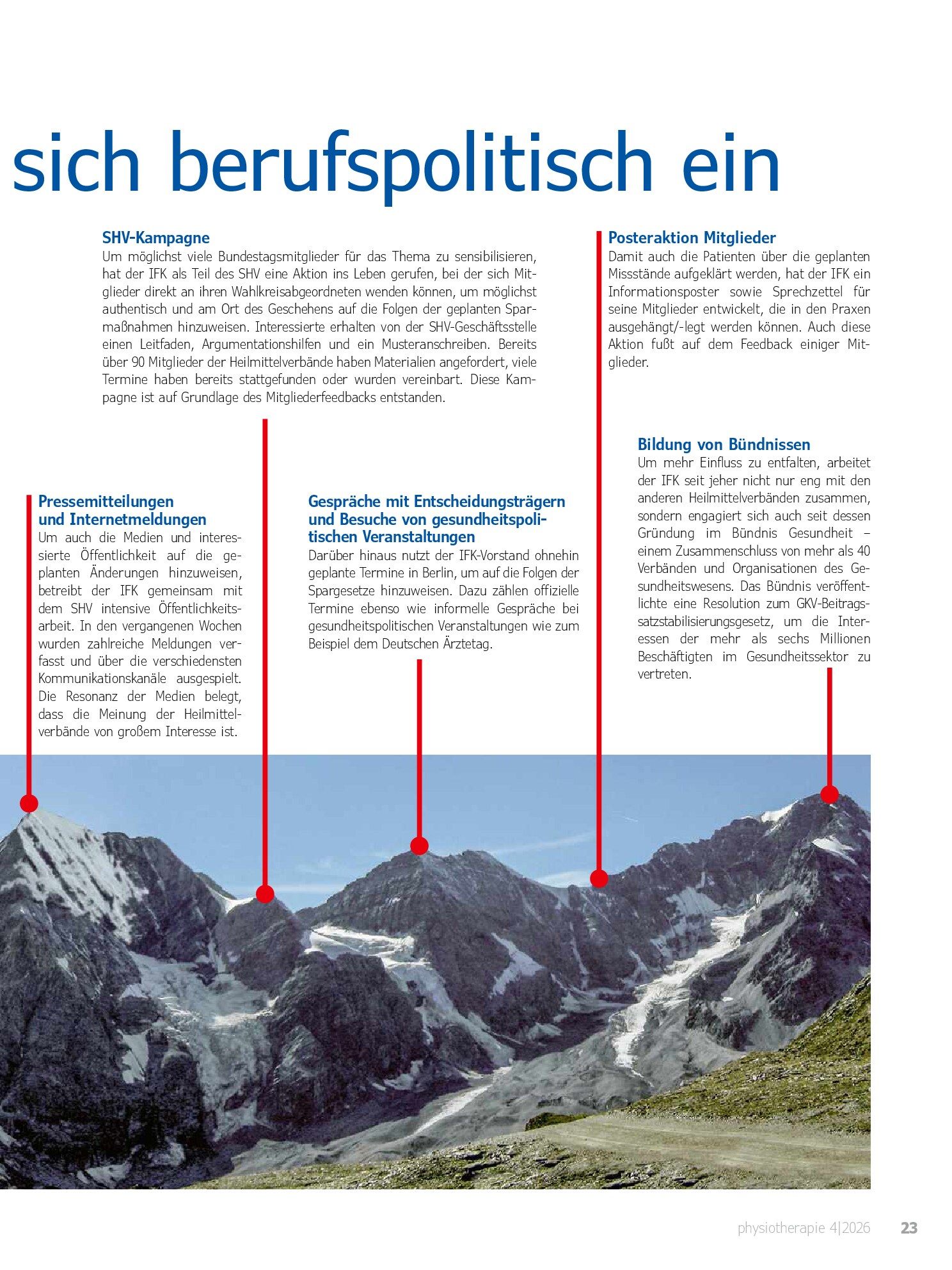 Vorschauseite 3: Aktualisierung der Weiterbildungsregelungen in der Physiotherapie