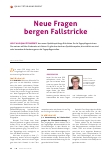 Vorschauseite 1: Neue Fragen bergen Fallstricke.