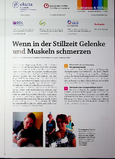 Vorschauseite 1: Wenn in der Stillzeit Gelenke und Muskeln schmerzen