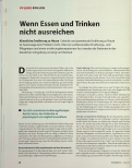 Vorschauseite 1: Wenn Essen und Trinken nicht ausreichen