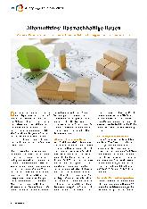 Vorschauseite 1: Alternativlos: Das nachhaltige Bauen