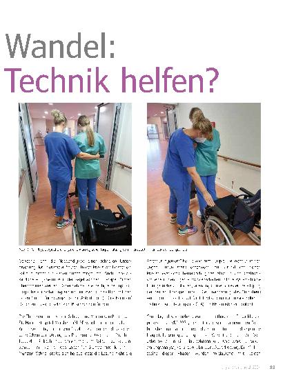 Vorschauseite 2: Physiotherapie im Wandel: Wie kann Technik helfen?