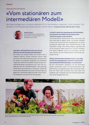 Vorschauseite 1: «Vom stationären zum intermediären Modell»