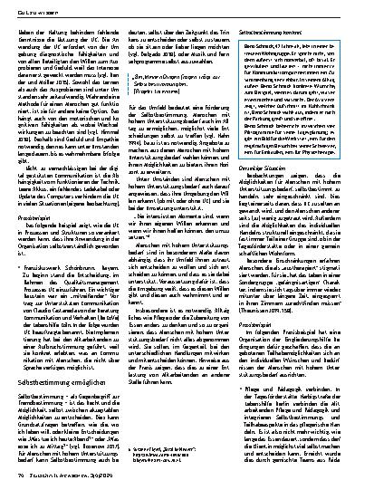 Vorschauseite 3: Korrekt: Selbstbestimmung, Teilhabe und Partizipation im Alltag von Menschen mit hohem Unterstützungsbedarf