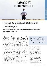 Vorschauseite 1: Fit für den Gesundheitsmarkt von morgen: Der Transformationsprozess der Bundesinnungskrankenkasse Gesundheit Dortmund